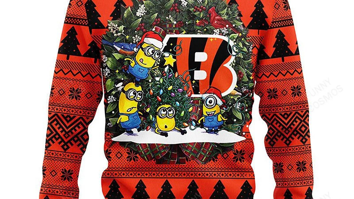 Cleveland Browns Christmas Ugly Sweater Print 12 Grinch Xmas Day Show Your  Team Spirit