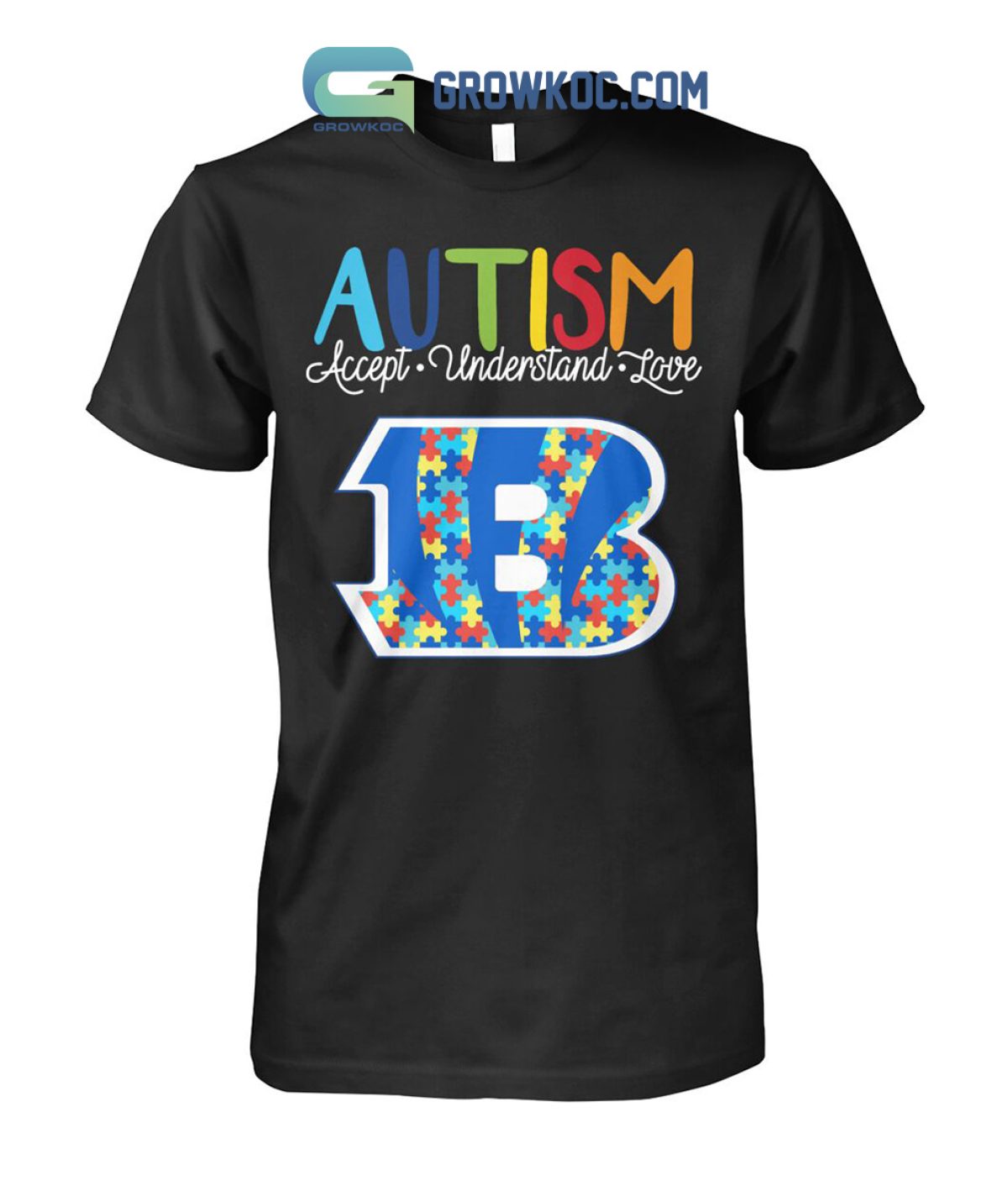 2023 Cincinnati Bengals NFL Autism It's Ok To Be Different Shirt