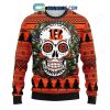 Cincinnati Bengals Santa Claus Snowman Christmas Ugly Sweater