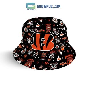 CINCINNATI BENGALS TIGER Wide brim bucket hat – Tees 410 's 