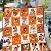 Boise State Broncos NCAA Mickey Disney Fleece Blanket Quilt