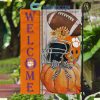 Coastal Carolina Chanticleers NCAA Welcome Fall Pumpkin House Garden Flag