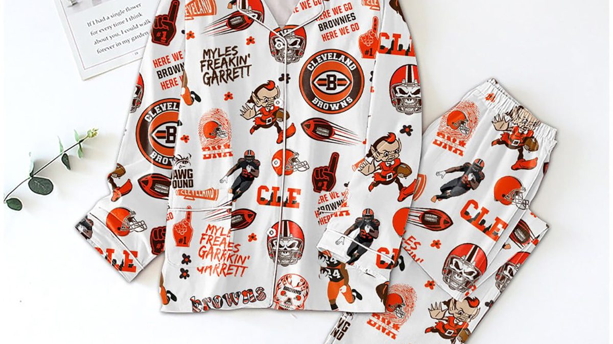 Cleveland Browns Pajama Pants, Browns Sleepwear, Sleep Sets