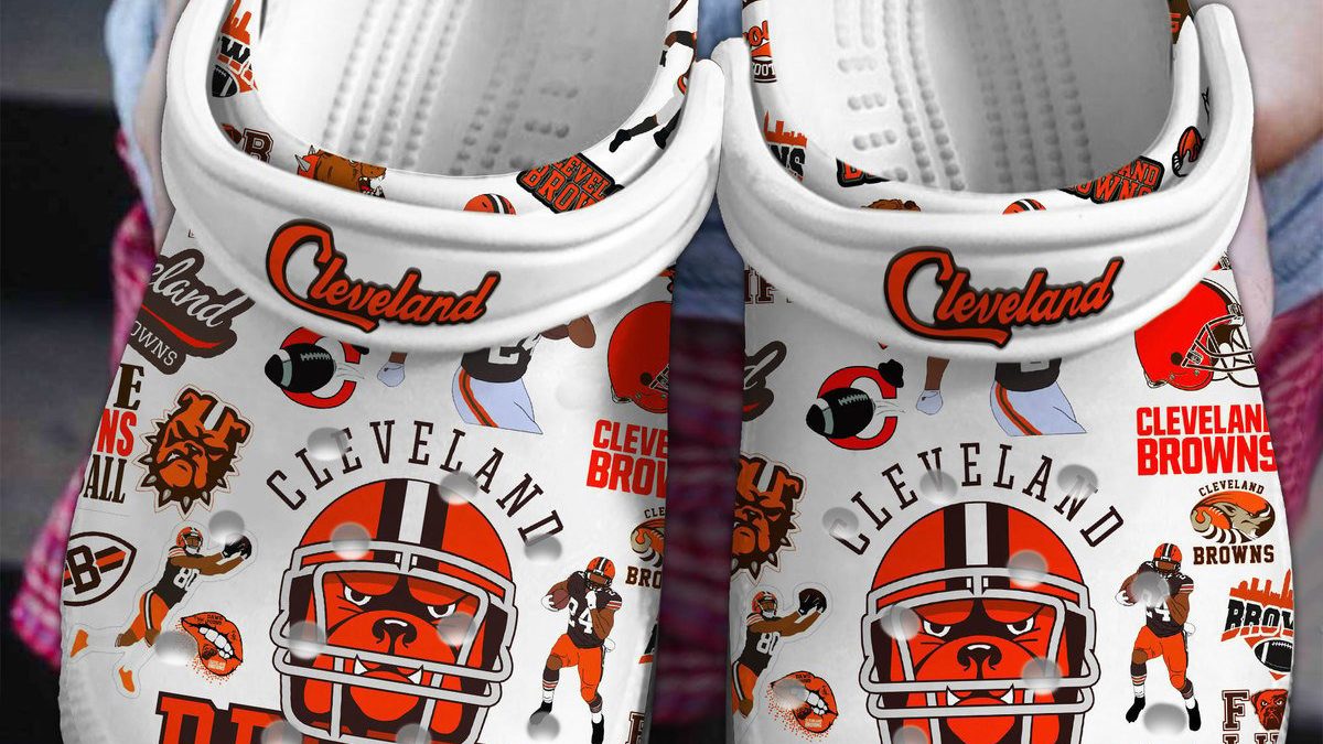 Cleveland Browns NFL Clunky Sneakers Max Soul Shoes - Growkoc