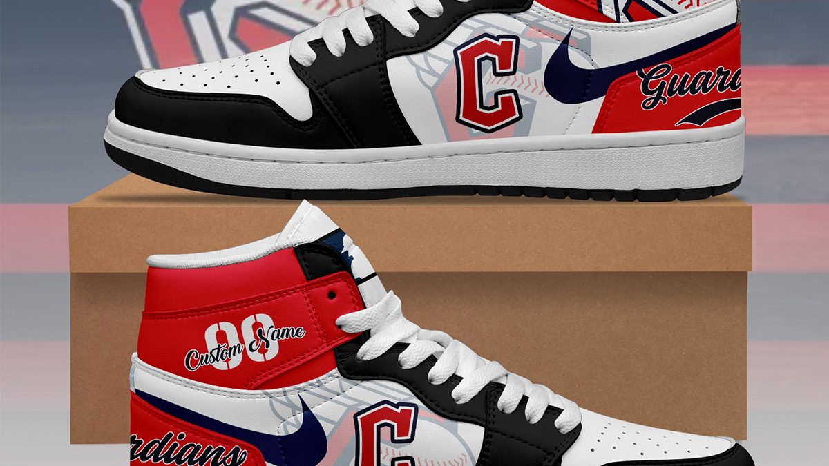 Cleveland Guardians MLB Personalized Air Jordan 1 Shoes - Growkoc