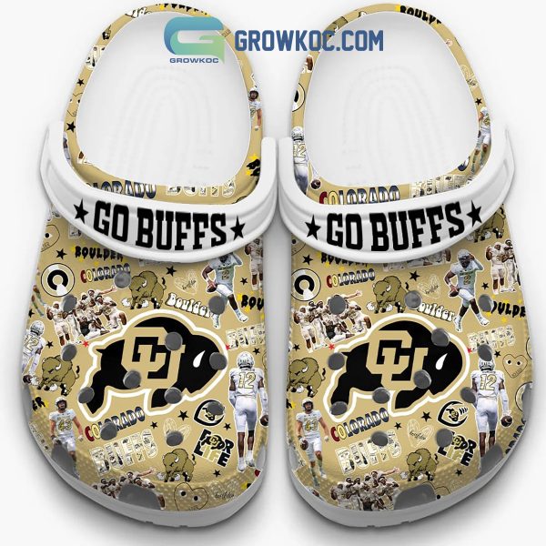 Colorado Buffaloes Go Buffs Boulder For Life Clogs Crocs