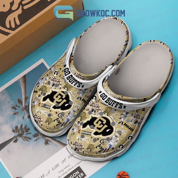 Colorado Buffaloes Go Buffs Boulder For Life Clogs Crocs