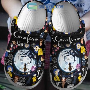 Coraline Halloween Be Careful What You Wish For Clogs Crocs