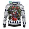 Dallas Cowboys 12 Grinch Xmas Day Christmas Ugly Sweater