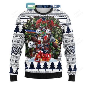 Dallas Cowboys Christmas Football Gift Ugly Sweater