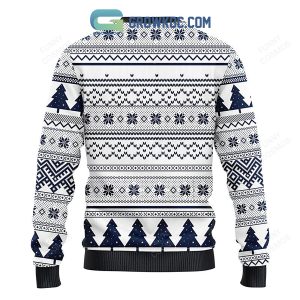 Dallas Cowboys Grateful Dead Ugly Christmas Fleece Sweater
