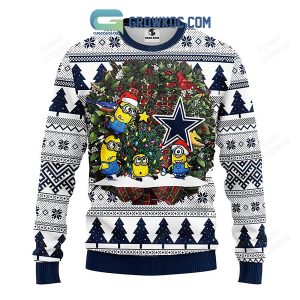Dallas Cowboys Minion Christmas Ugly Sweater