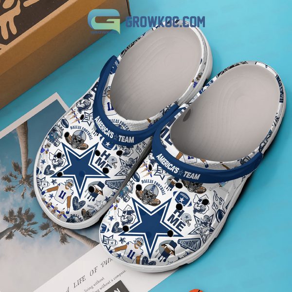 Dallas Cowboys NFL America’s Team Clogs Crocs