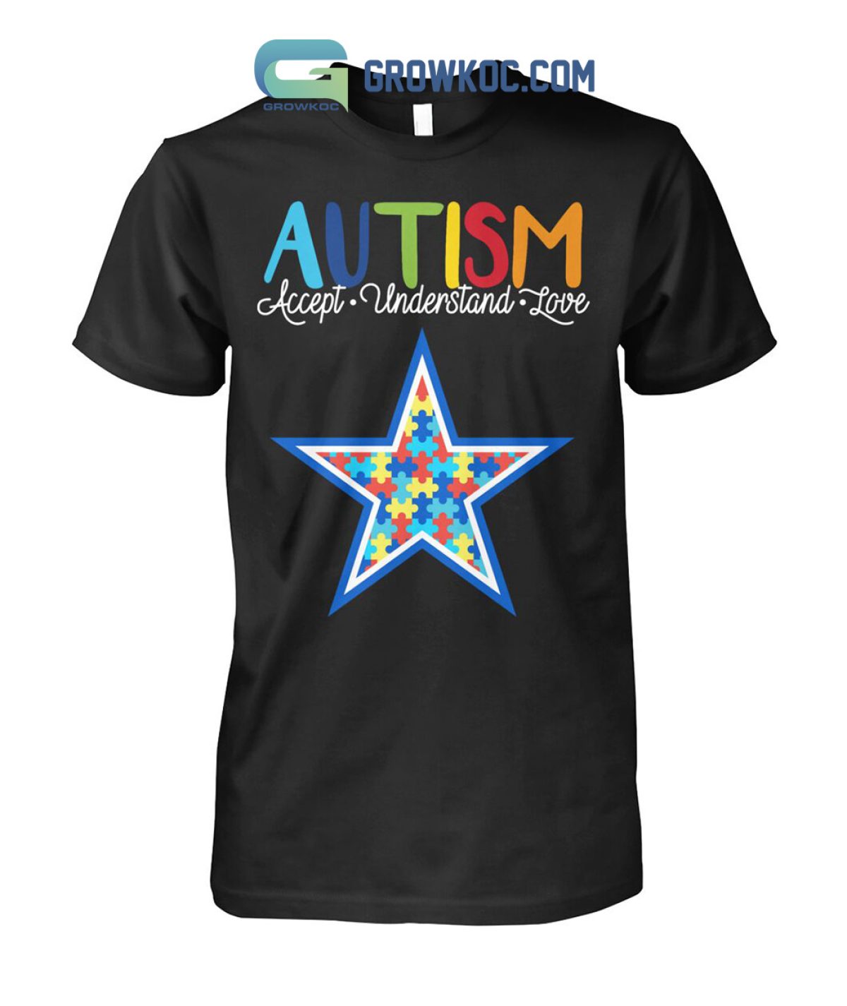 Dallas Cowboys NFL Autism Awareness Personalized Hoodie T Shirt - Growkoc