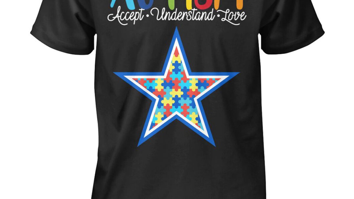 Dallas Cowboys Accept adapt advocate autism shirt