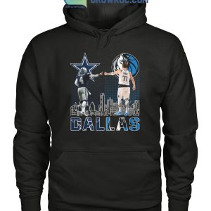 Dallas Cowboys Prescott And Mavericks Doncic City Champion Shirt Hoodie Sweater