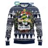 Dallas Cowboys Skull Flower Ugly Christmas Ugly Sweater