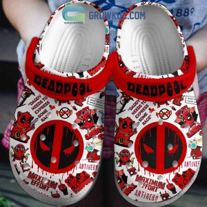 Deadpool Daddy Needs To Express Some Race Clogs Crocs