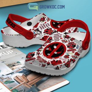 Deadpool Daddy Needs To Express Some Race Clogs Crocs