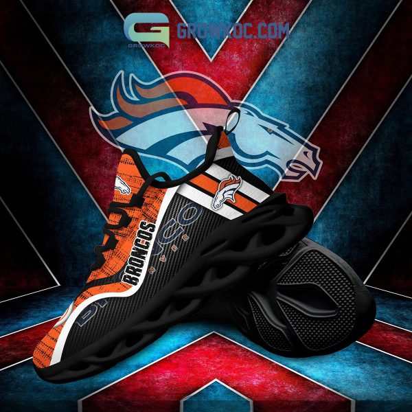 Denver Broncos NFL Clunky Sneakers Max Soul Shoes