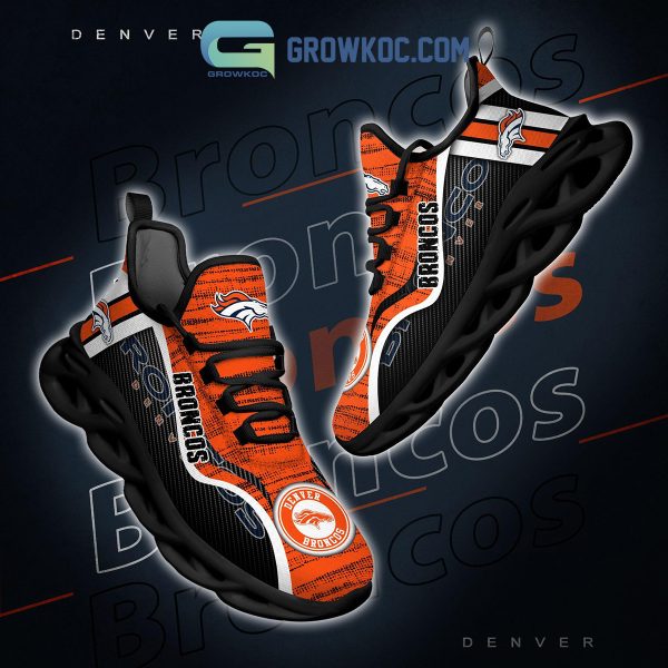 Denver Broncos NFL Clunky Sneakers Max Soul Shoes