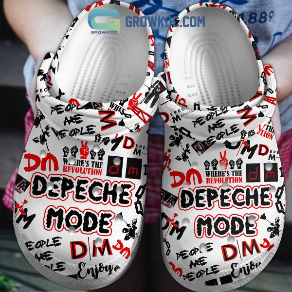 Depeche Mode Where’s The Revolution Clogs Crocs