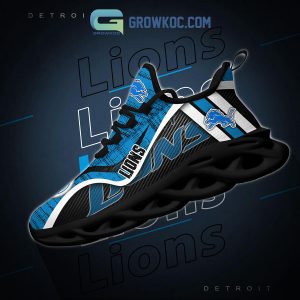 Detroit Lions NFL Clunky Sneakers Max Soul Shoes