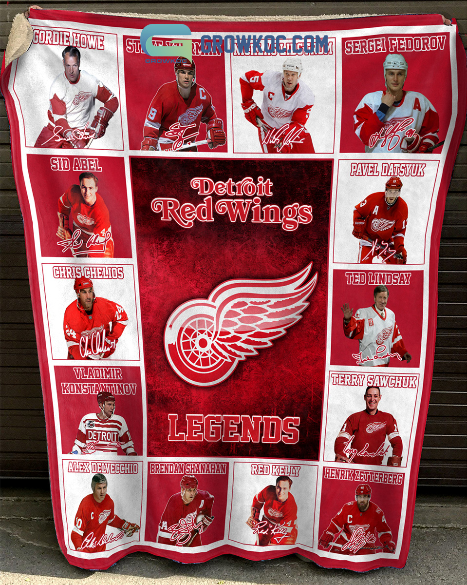 The Jersey History of the Detroit Red Wings 
