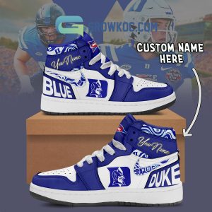 Duke Blue Devils NCAA Personalized Air Jordan 1 Shoes