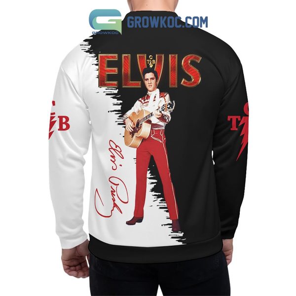 Elvis Presley King Of Rock And Roll Bomber Jacket