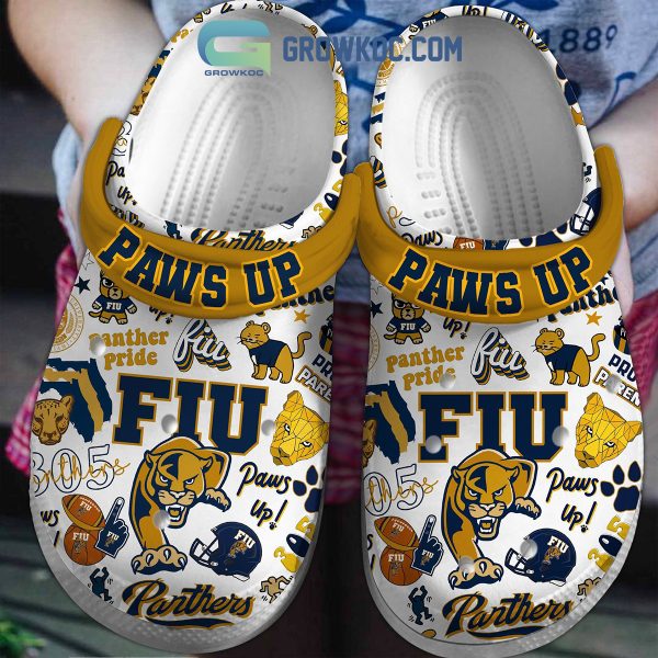 FIU Panthers Paws Up Clogs Crocs