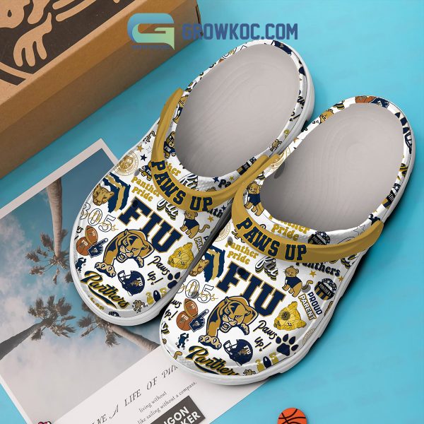 FIU Panthers Paws Up Clogs Crocs