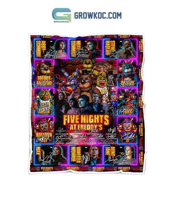 Five Nights At Freddy’s Fleece Blanket Quilt
