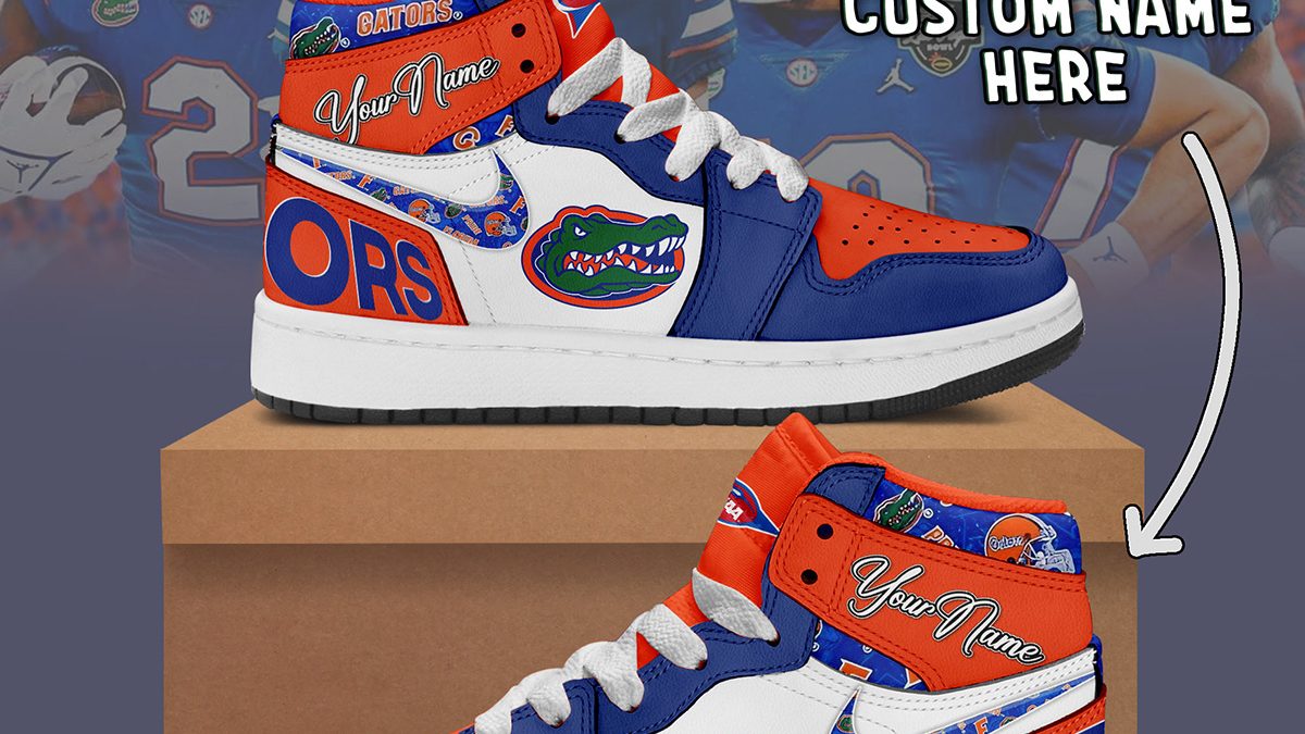 Florida Gators NCAA Personalized Air Jordan 1 Shoes - Growkoc