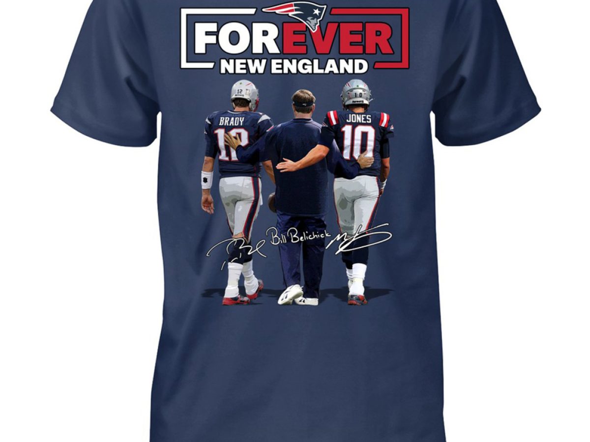 Forever New England Patriots Brady And Jones Shirt Hoodie Sweater - Growkoc