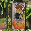 Washington Commanders NFL Welcome Fall Pumpkin Personalized House Garden Flag