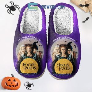 Hocus Pocus Halloween House Slippers