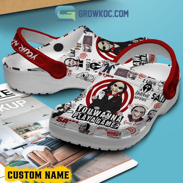 Horror Scary Movies You Wanna Play A Game Personalized Clogs Crocs
