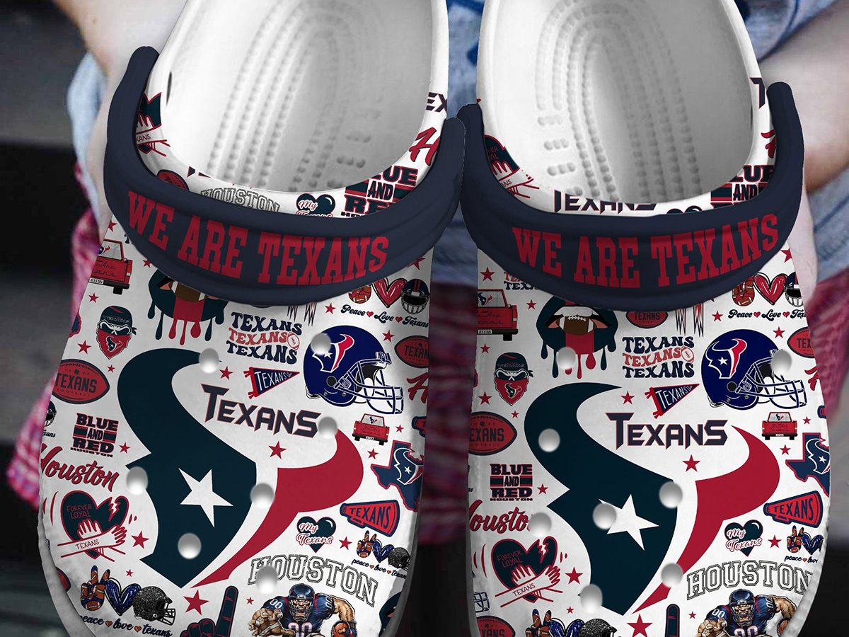 NFL Houston Texans Nike Air Force 1 Shoes