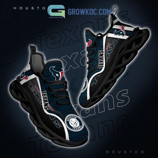 Houston Texans NFL Clunky Sneakers Max Soul Shoes