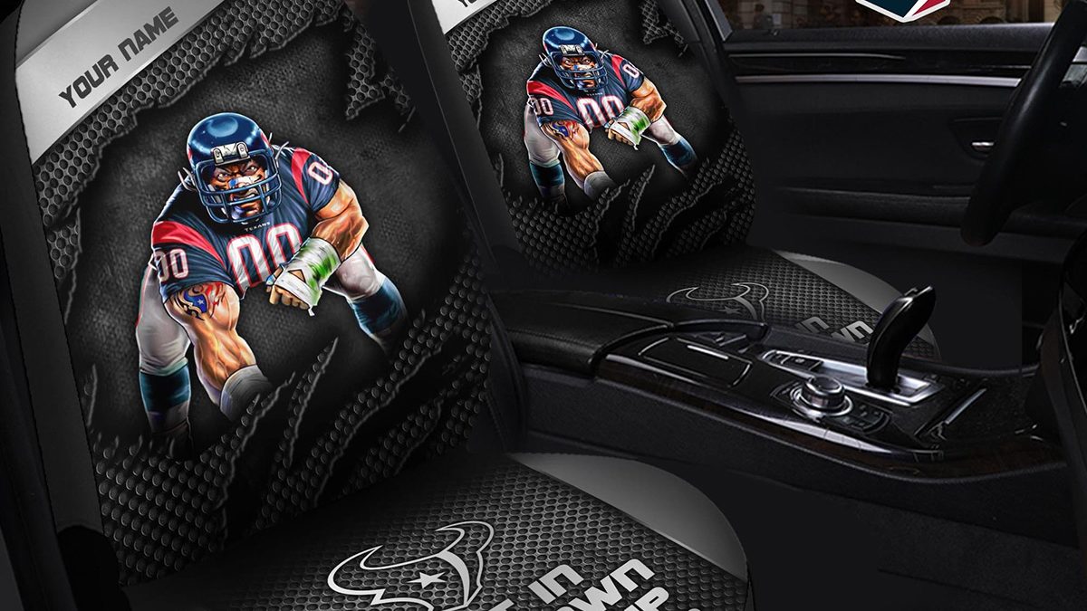 Houston Texans NFL Mascot Get In Sit Down Shut Up Hold On Personalized Car  Seat Covers - Growkoc