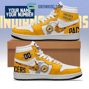 Indiana Pacers NBA Personalized Air Jordan 1 Shoes