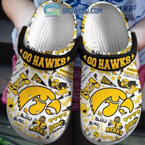 2024 Iowa Hawkeyes Big Ten Champions Let’s Go Hawks Cap Yellow Design