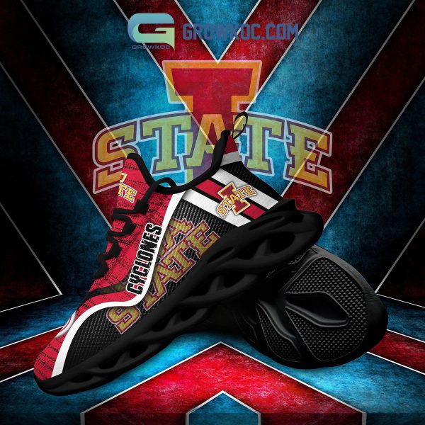 Iowa State Cyclones NCAA Clunky Sneakers Max Soul Shoes
