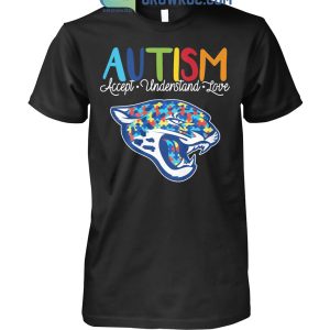 Jacksonville Jaguars NFL Autism Awareness Accept Understand Love Shirt