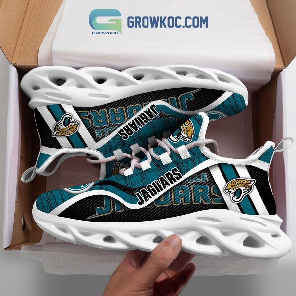 Jacksonville Jaguars NFL Clunky Sneakers Max Soul Shoes