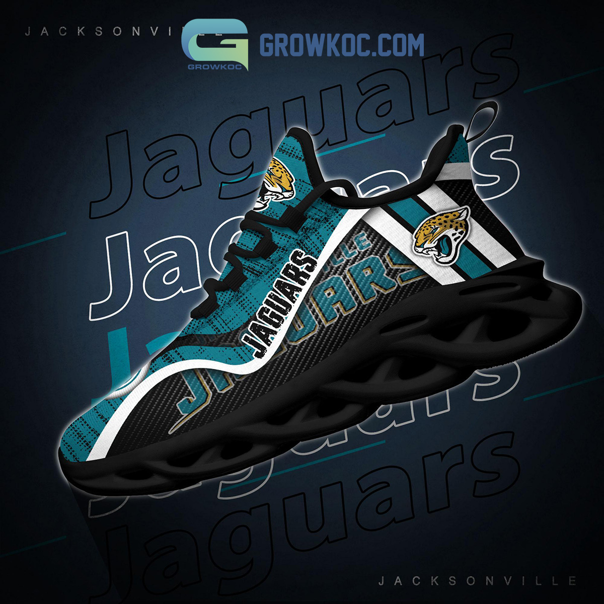 These Jacksonville Jaguars Nike shoes are awesome