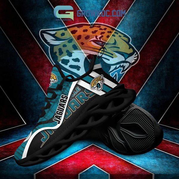 Jacksonville Jaguars NFL Clunky Sneakers Max Soul Shoes