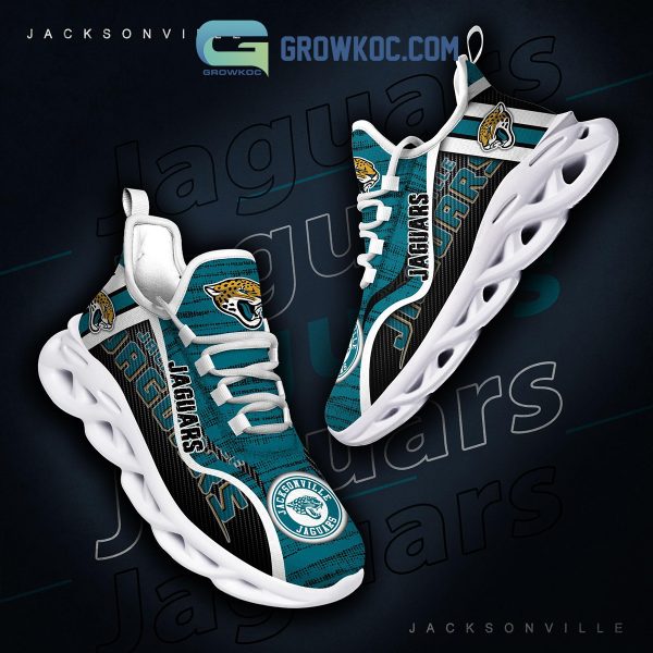 Jacksonville Jaguars NFL Clunky Sneakers Max Soul Shoes