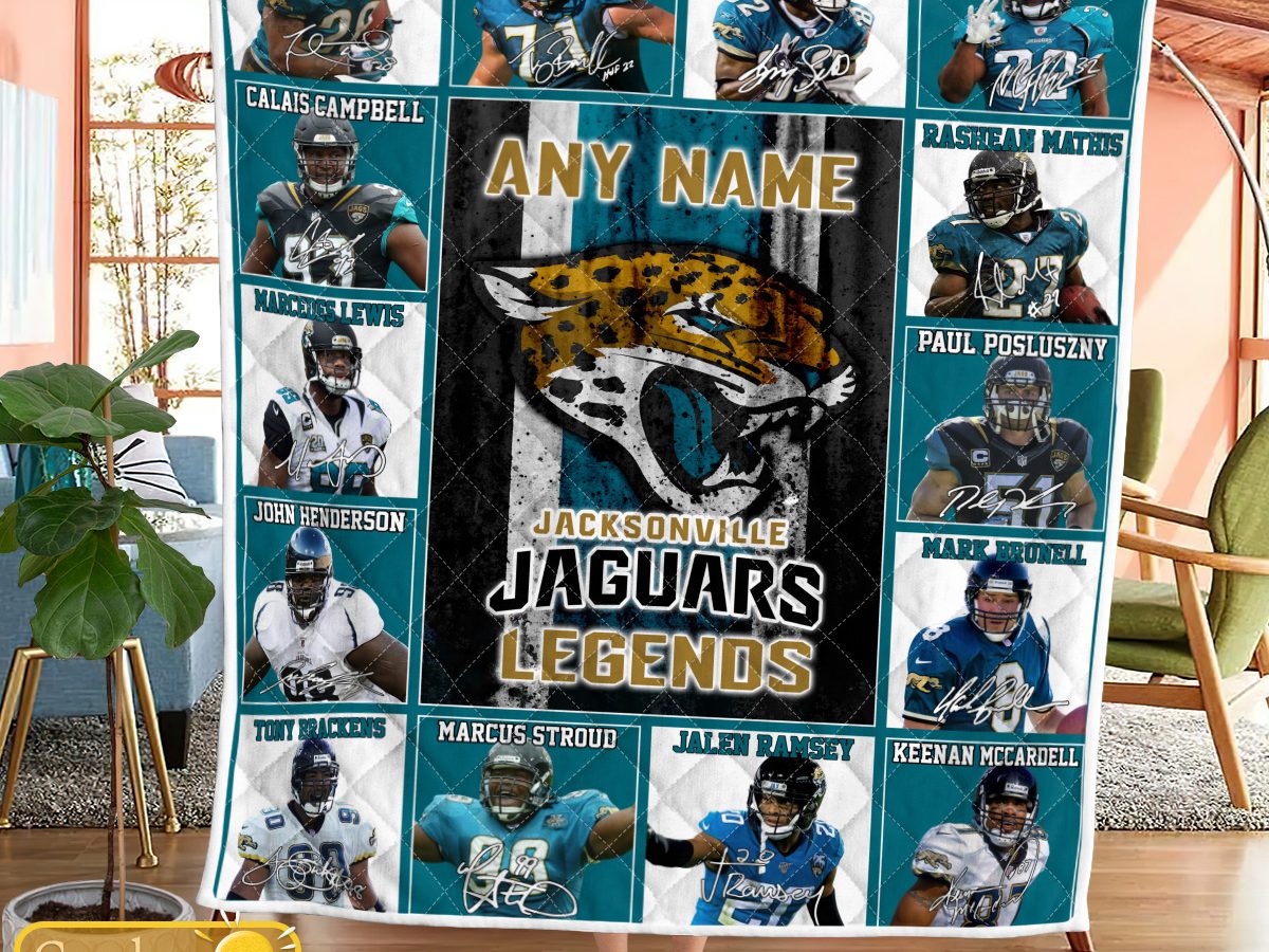 Jacksonville Jaguars NFL Football Personalized Xmas Gift For Fans